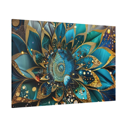 👉Lotus Fresco : magnifique cadre💎effet apaisant💎 garanti - Art Cocoon