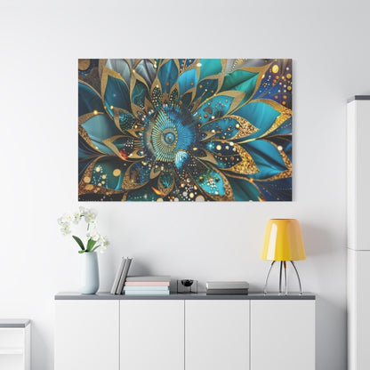 👉Lotus Fresco : magnifique cadre💎effet apaisant💎 garanti - Art Cocoon