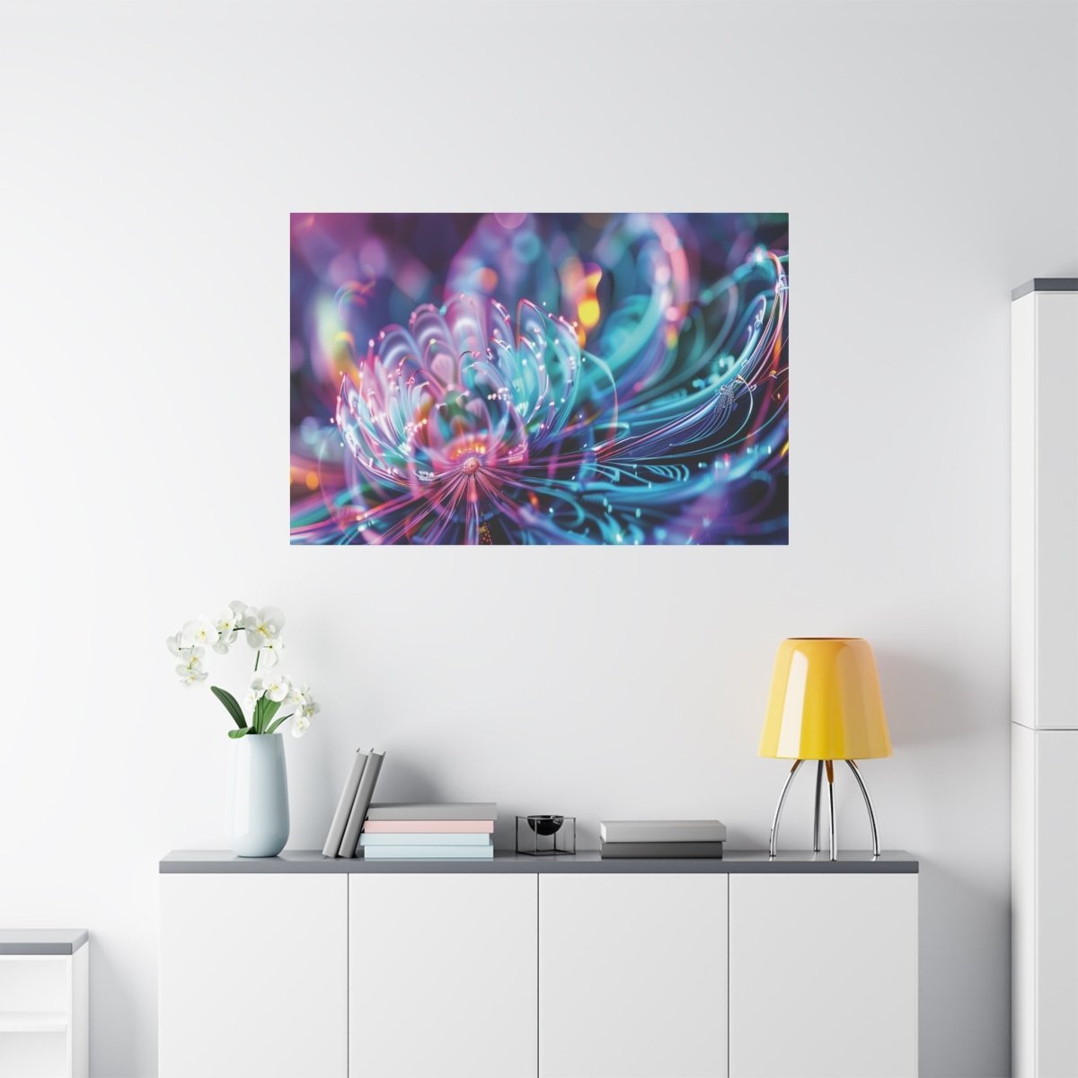 👉Lotus Mille Feux : magnifique cadre 💎effet apaisant💎 garanti - Art Cocoon