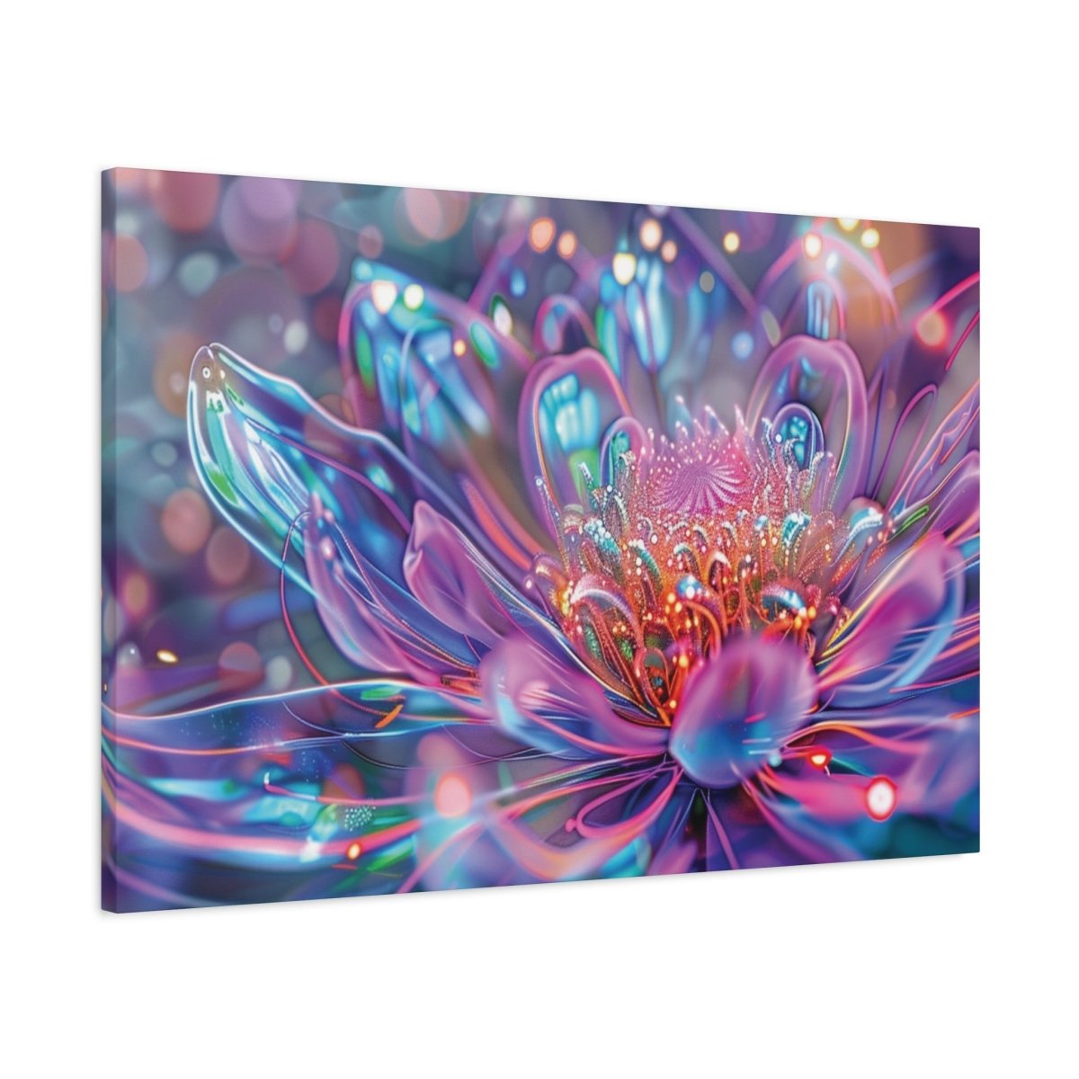 👉Lotus Miroir : magnifique cadre 💎effet apaisant💎garanti - Art Cocoon