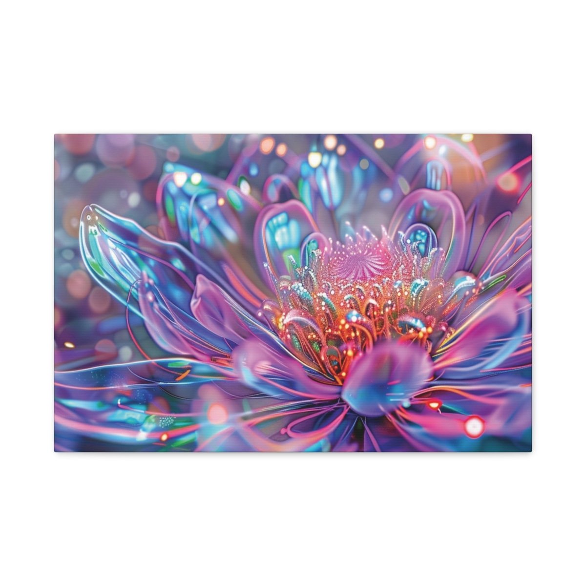 👉Lotus Miroir : magnifique cadre 💎effet apaisant💎garanti - Art Cocoon