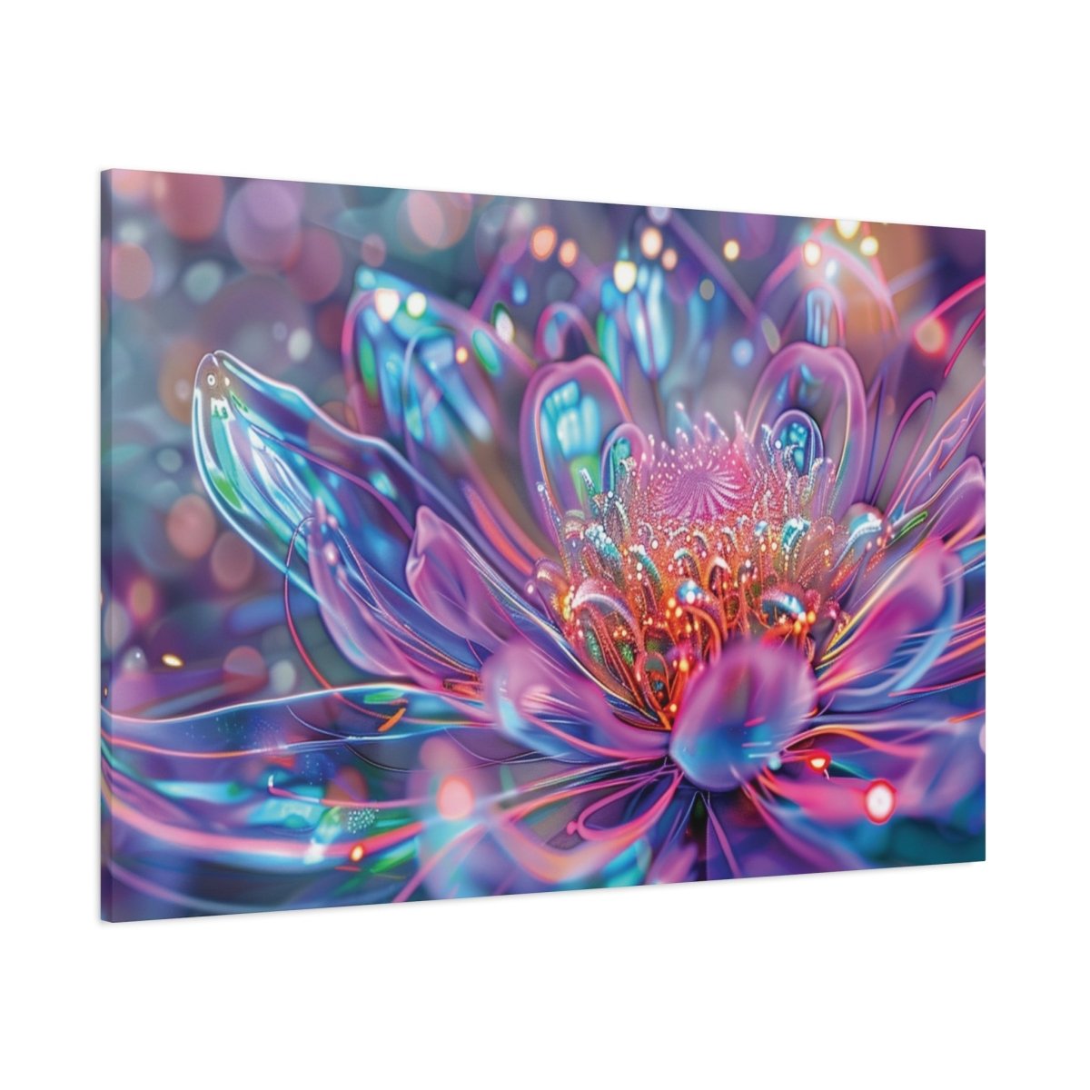 👉Lotus Miroir : magnifique cadre 💎effet apaisant💎garanti - Art Cocoon