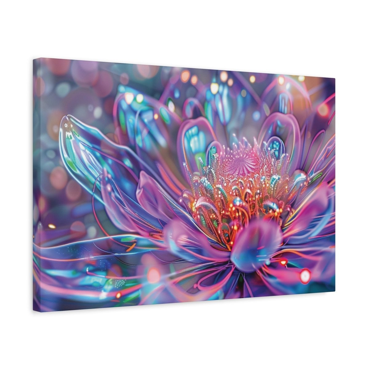 👉Lotus Miroir : magnifique cadre 💎effet apaisant💎garanti - Art Cocoon