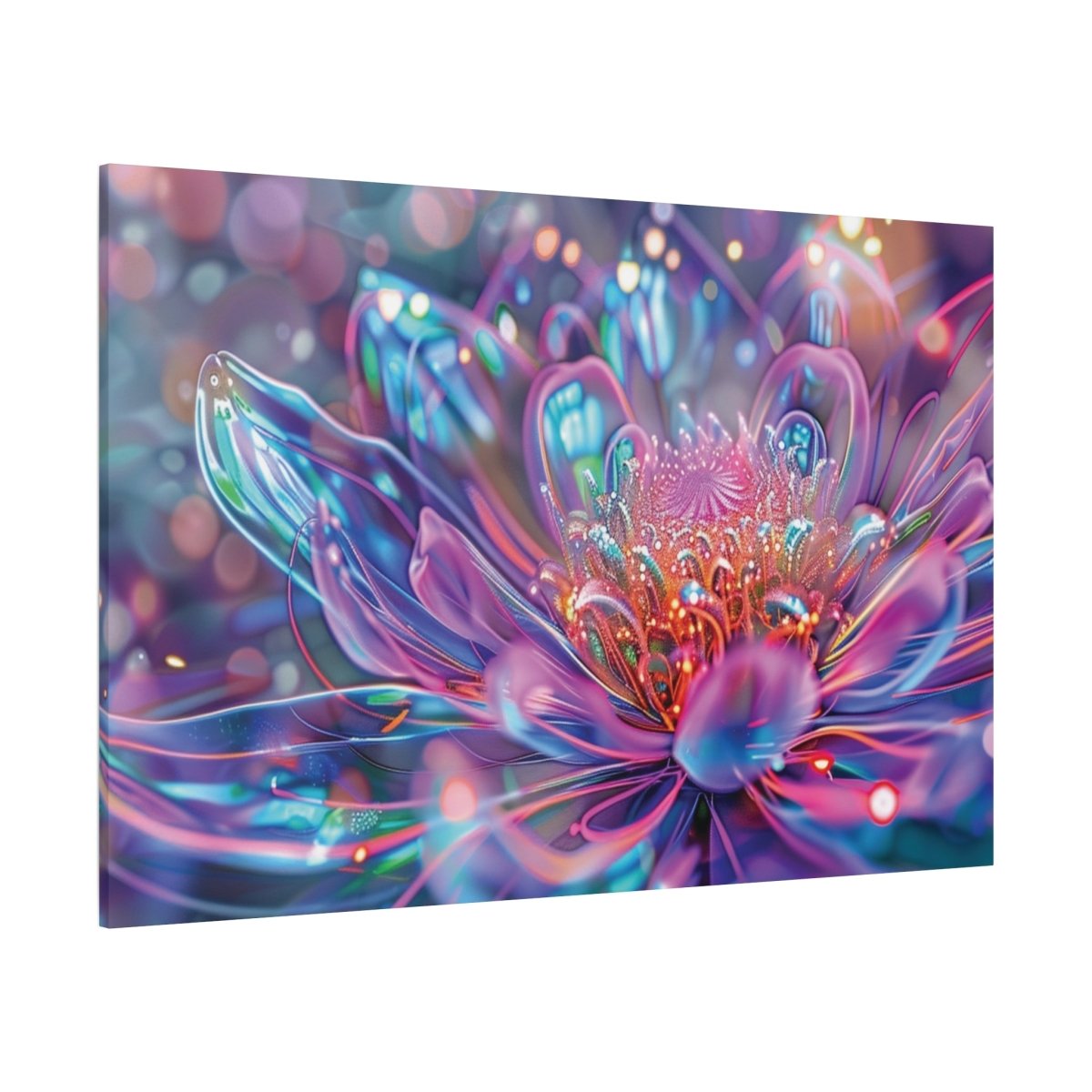 👉Lotus Miroir : magnifique cadre 💎effet apaisant💎garanti - Art Cocoon