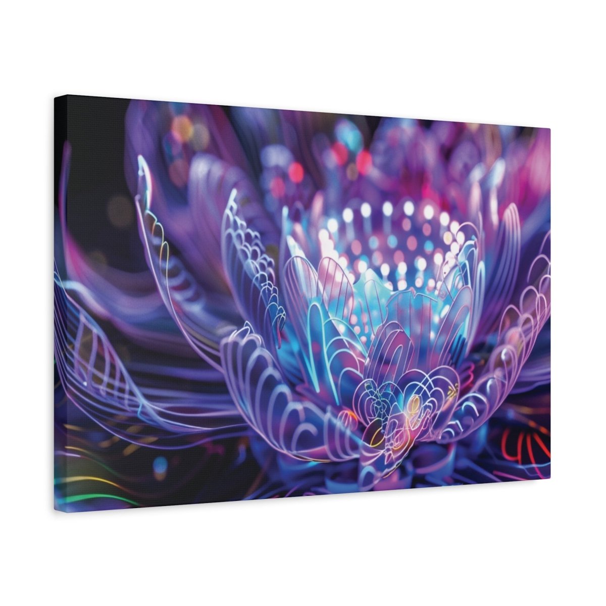 👉Lotus Scintillant : magnifique cadre 💎effet apaisant💎garanti - Art Cocoon