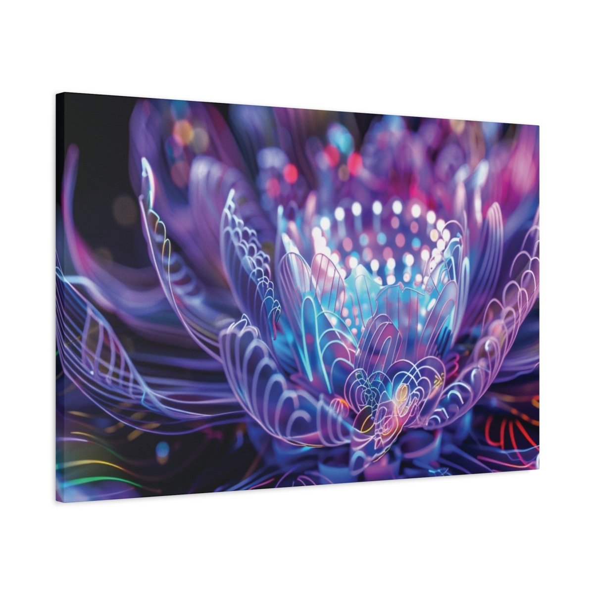 👉Lotus Scintillant : magnifique cadre 💎effet apaisant💎garanti - Art Cocoon