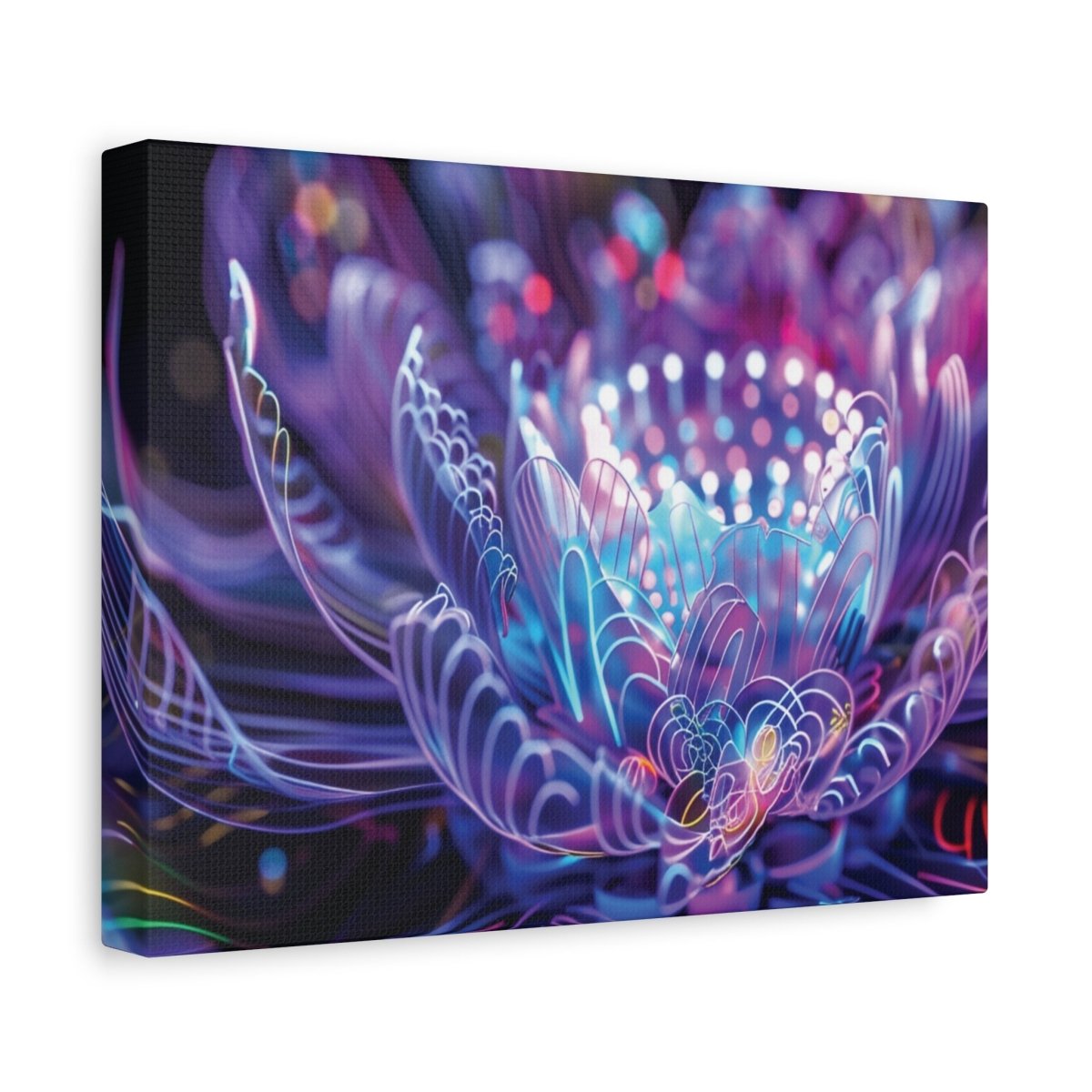 👉Lotus Scintillant : magnifique cadre 💎effet apaisant💎garanti - Art Cocoon