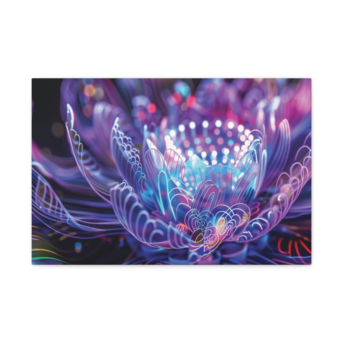 👉Lotus Scintillant : magnifique cadre 💎effet apaisant💎garanti - Art Cocoon
