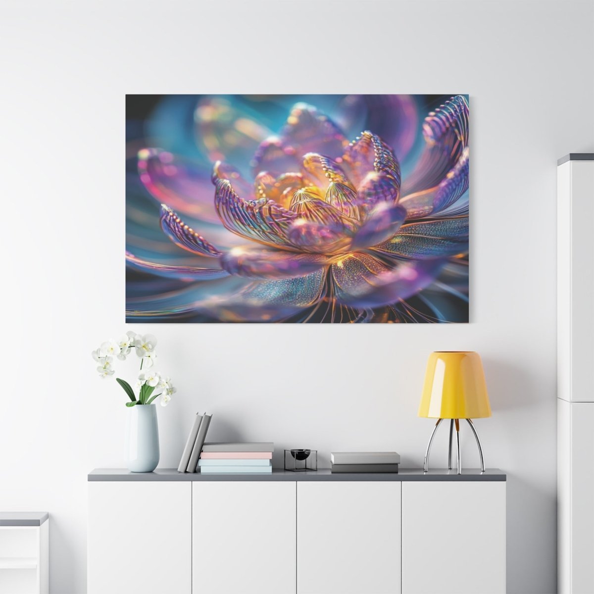 👉Lotus Spirituel : magnifique cadre💎effet apaisant💎 garanti - Art Cocoon