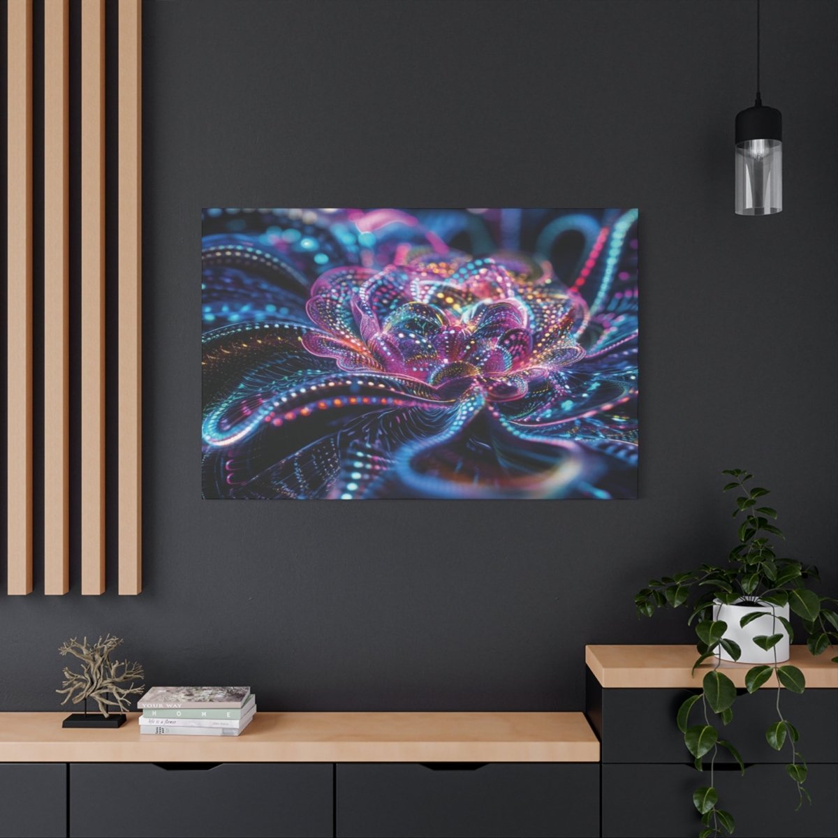 👉Lotus Swingant : magnifique cadre 💎effet apaisant💎 garanti - Art Cocoon