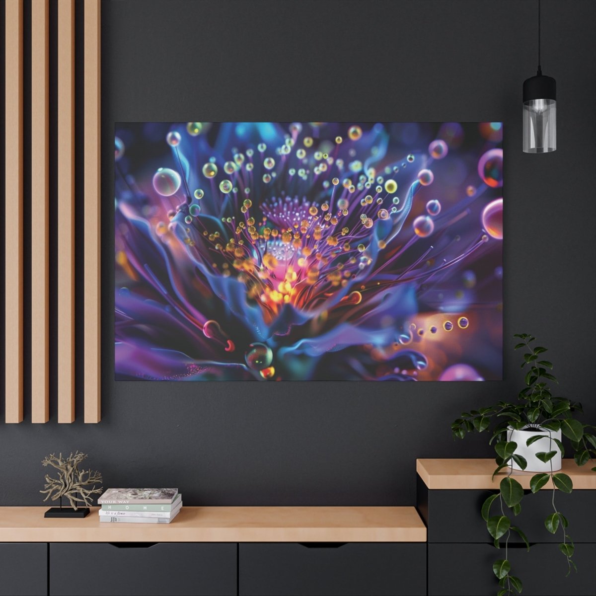 👉Lotus' Up : magnifique cadre 💎effet apaisant💎 garanti - Art Cocoon