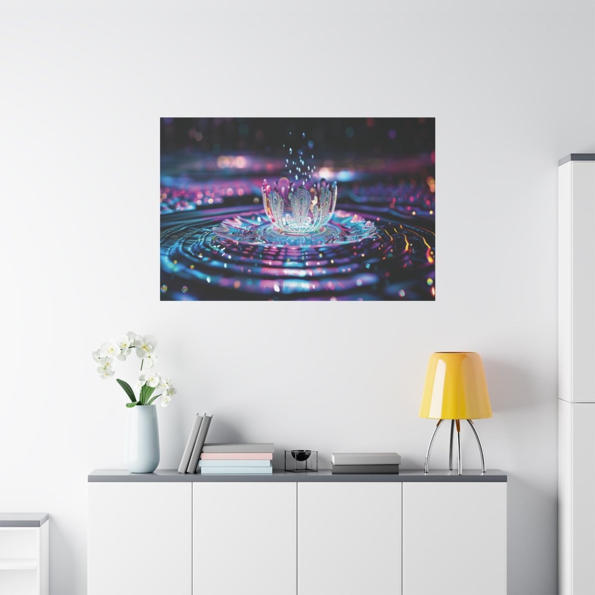 👉Lotus'O : magnifique cadre 💎effet apaisant💎 garanti - Art Cocoon