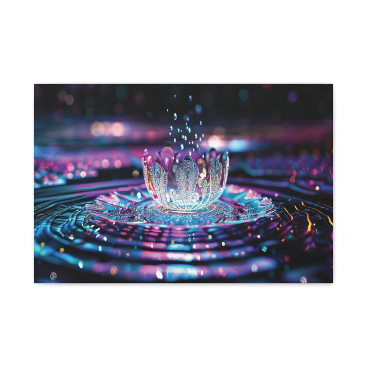 👉Lotus'O : magnifique cadre 💎effet apaisant💎 garanti - Art Cocoon