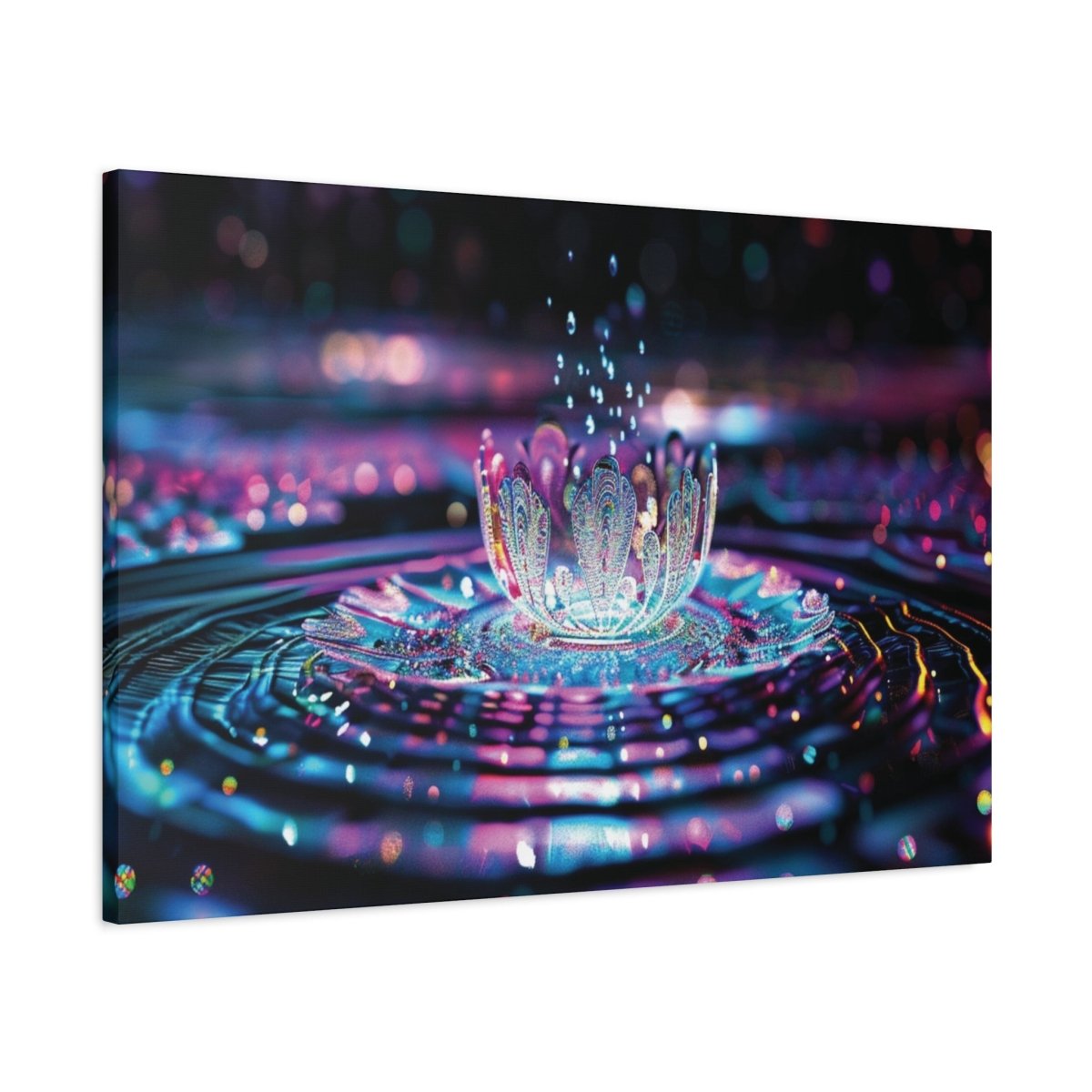 👉Lotus'O : magnifique cadre 💎effet apaisant💎 garanti - Art Cocoon