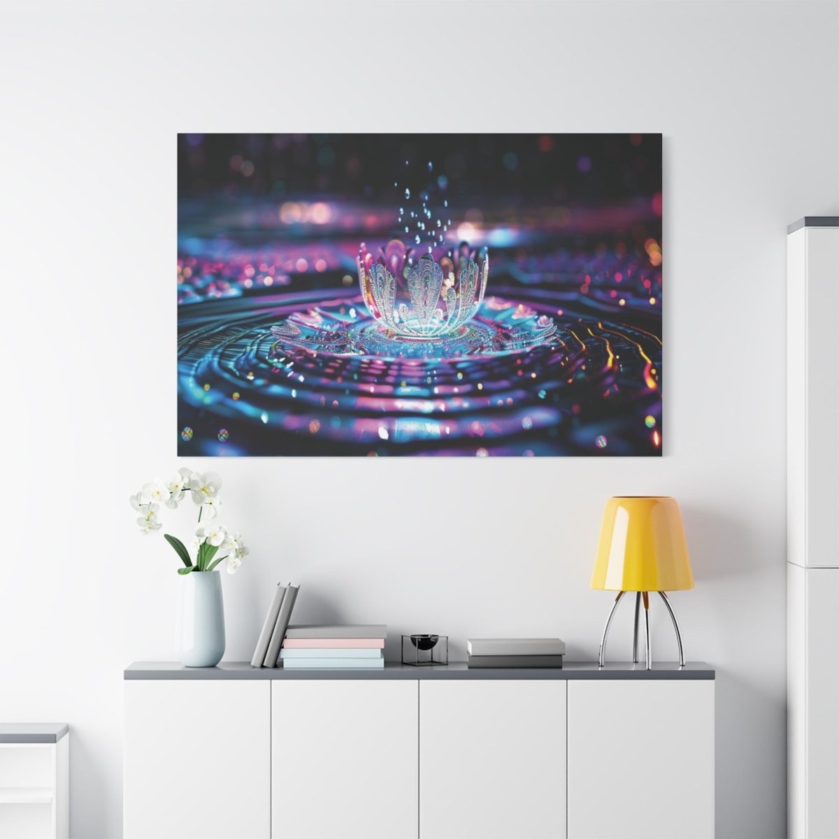 👉Lotus'O : magnifique cadre 💎effet apaisant💎 garanti - Art Cocoon