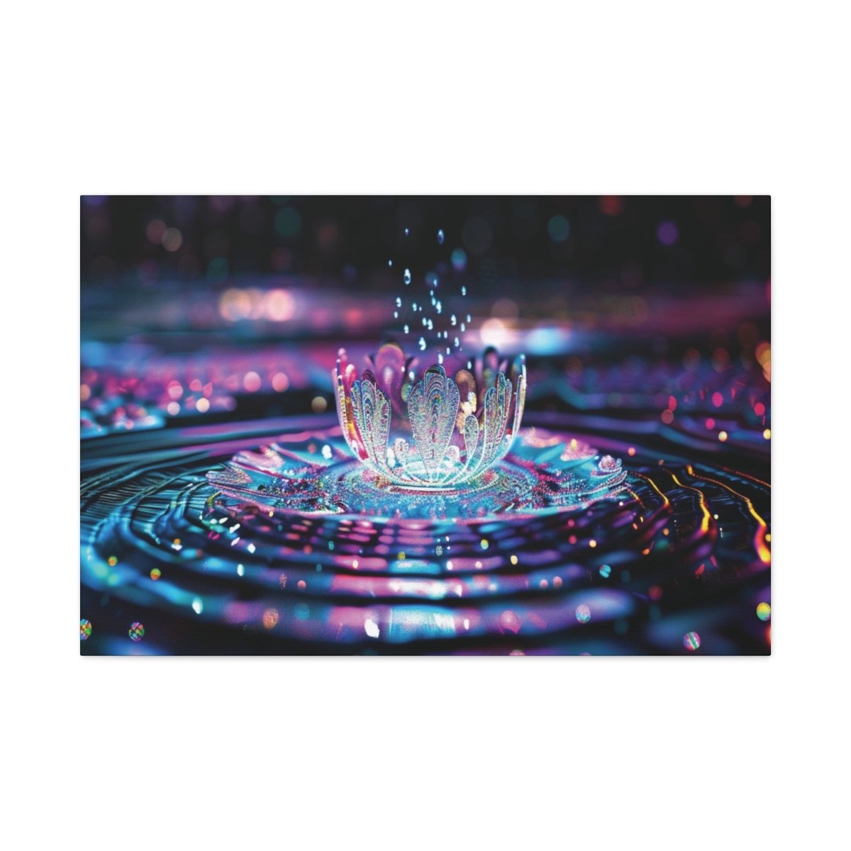 👉Lotus'O : magnifique cadre 💎effet apaisant💎 garanti - Art Cocoon