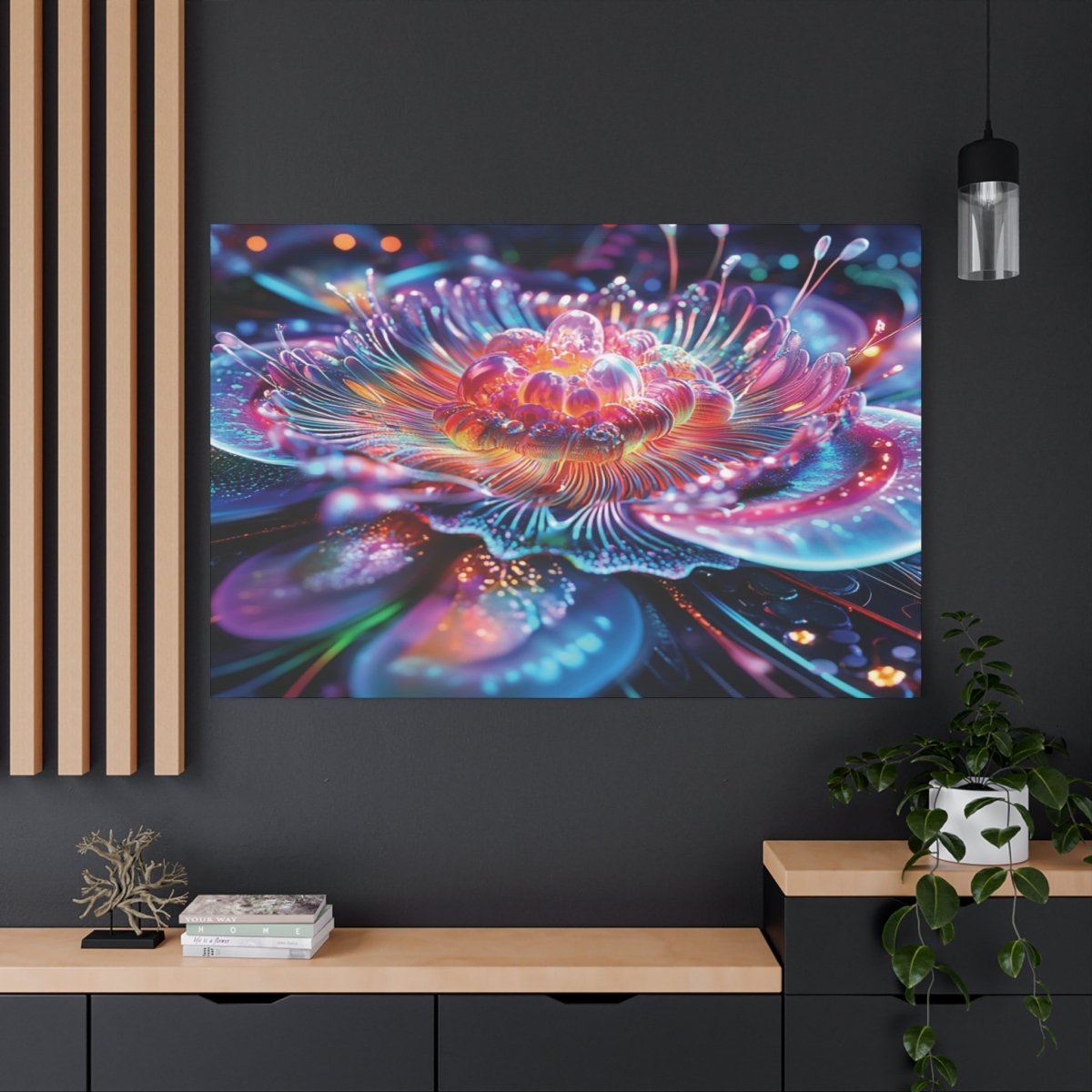 👉Lotus'Vib : magnifique cadre 💎effet apaisant💎 garanti - Art Cocoon