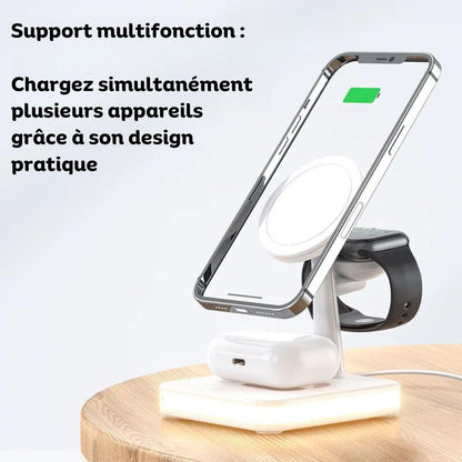 MagDock - Chargeur Sans Fil 3 - en - 1 - Art Cocoon