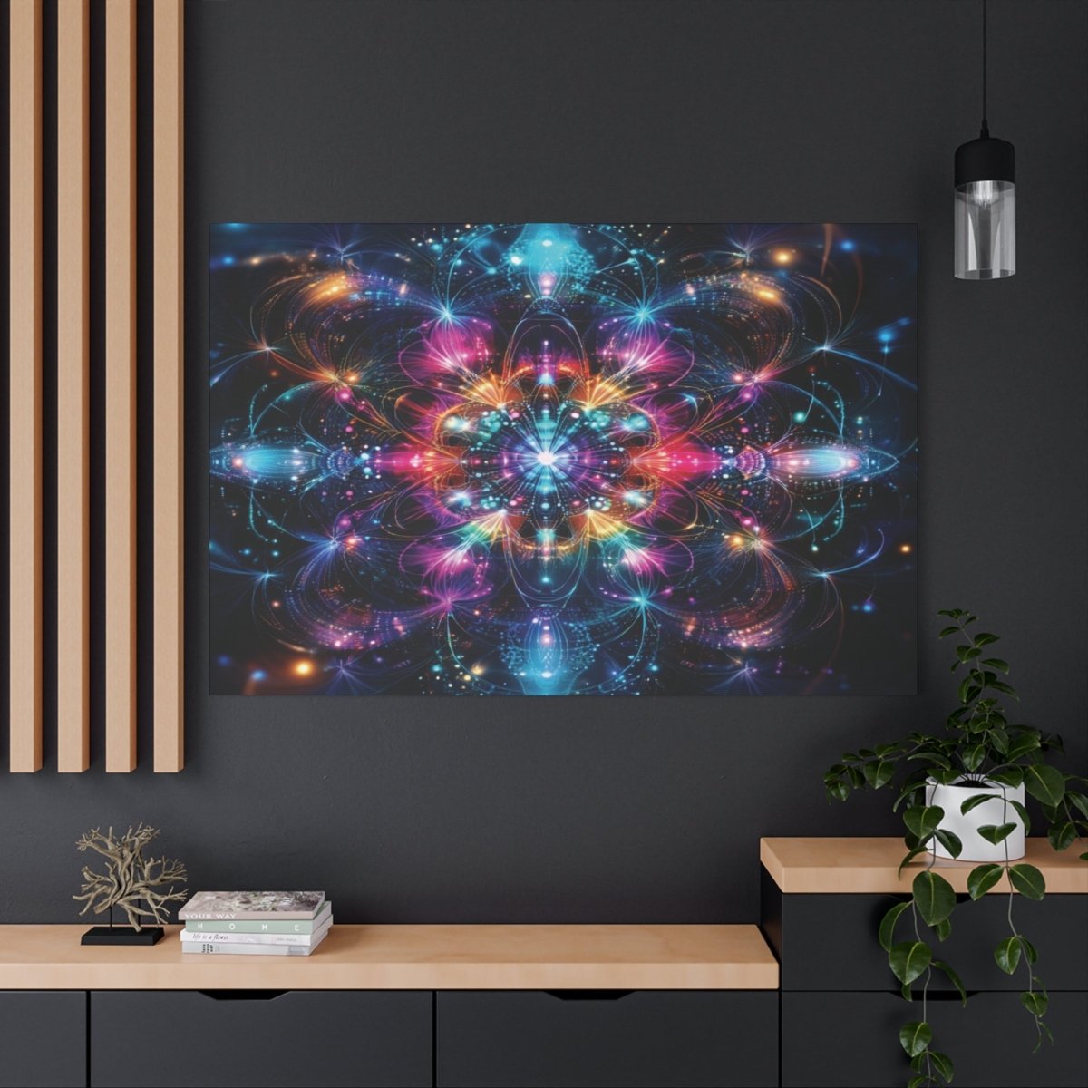 👉Mandala Céleste : magnifique cadre 💎effet apaisant💎 garanti - Art Cocoon