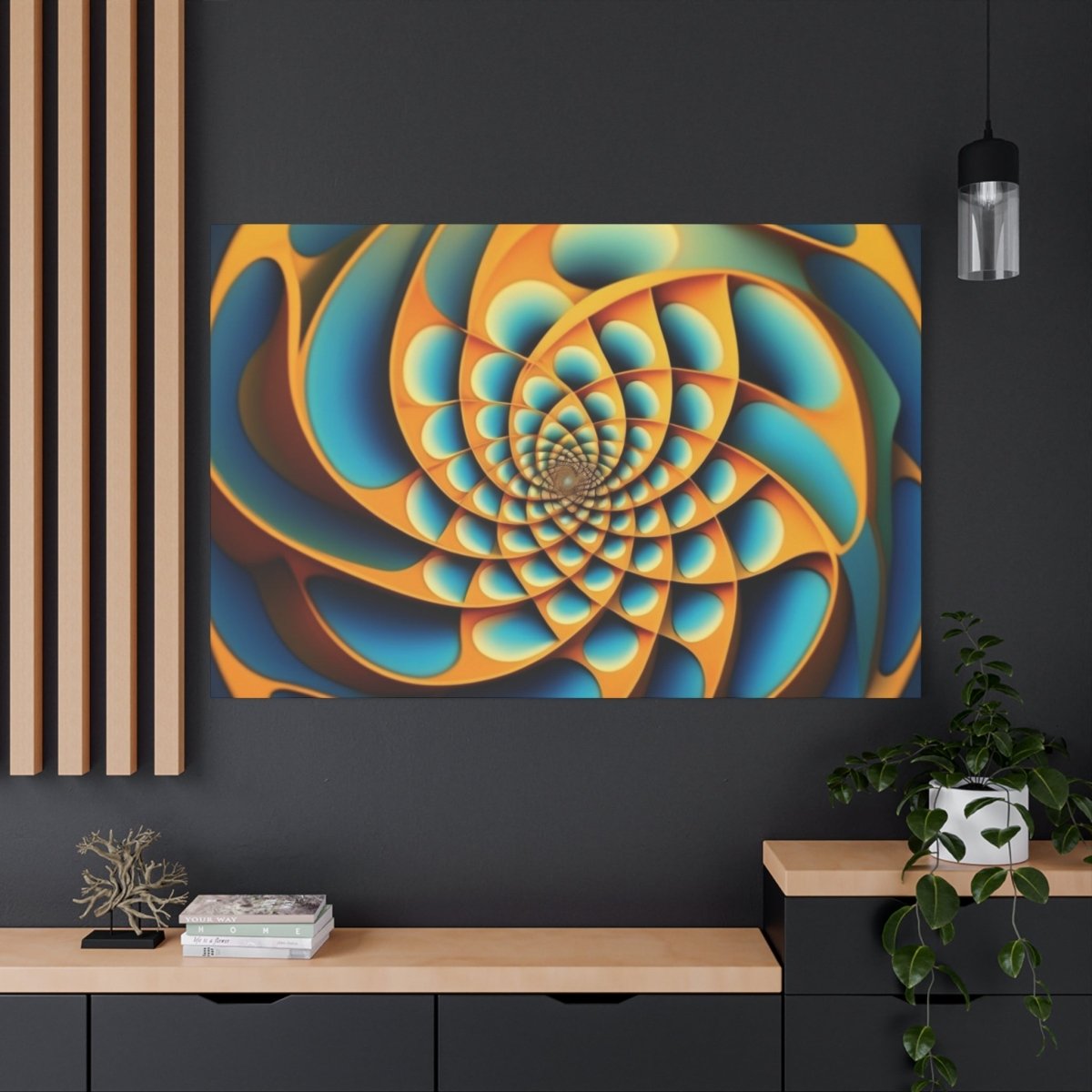 👉Mandala Hypnotique : magnifique cadre💎effet fascinant💎 garanti - Art Cocoon