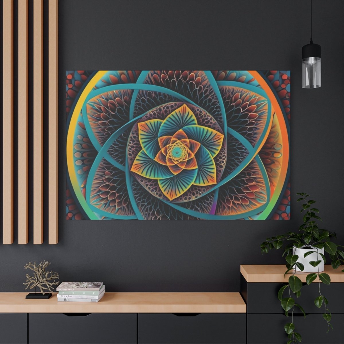 👉Mandala Sacré : magnifique cadre💎effet fascinant💎 garanti - Art Cocoon