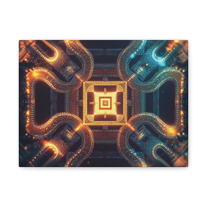 👉Matrice Enigmatique : magnifique cadre💎effet fascinant💎 garanti - Art Cocoon