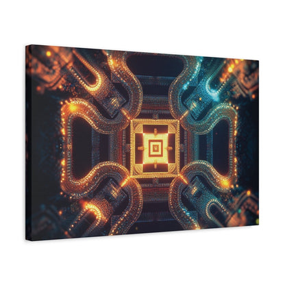 👉Matrice Enigmatique : magnifique cadre💎effet fascinant💎 garanti - Art Cocoon