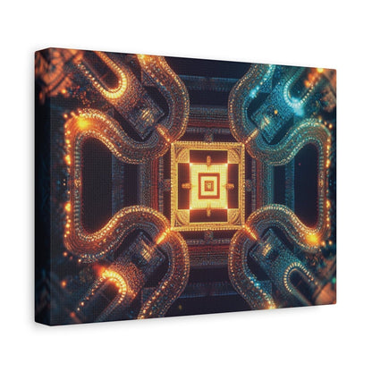 👉Matrice Enigmatique : magnifique cadre💎effet fascinant💎 garanti - Art Cocoon