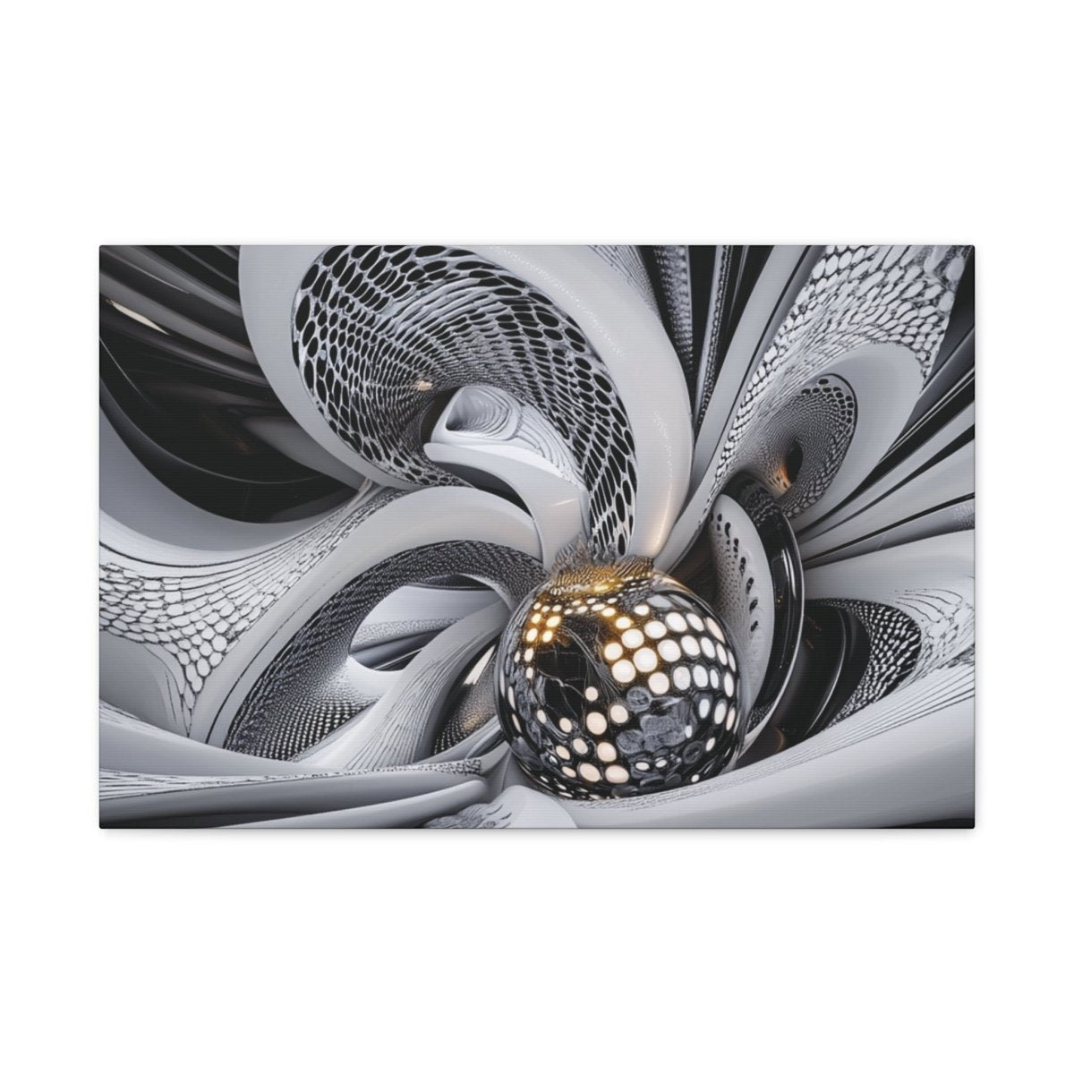 👉Matrix Vision : magnifique cadre 💎effet futuriste💎garanti - Art Cocoon