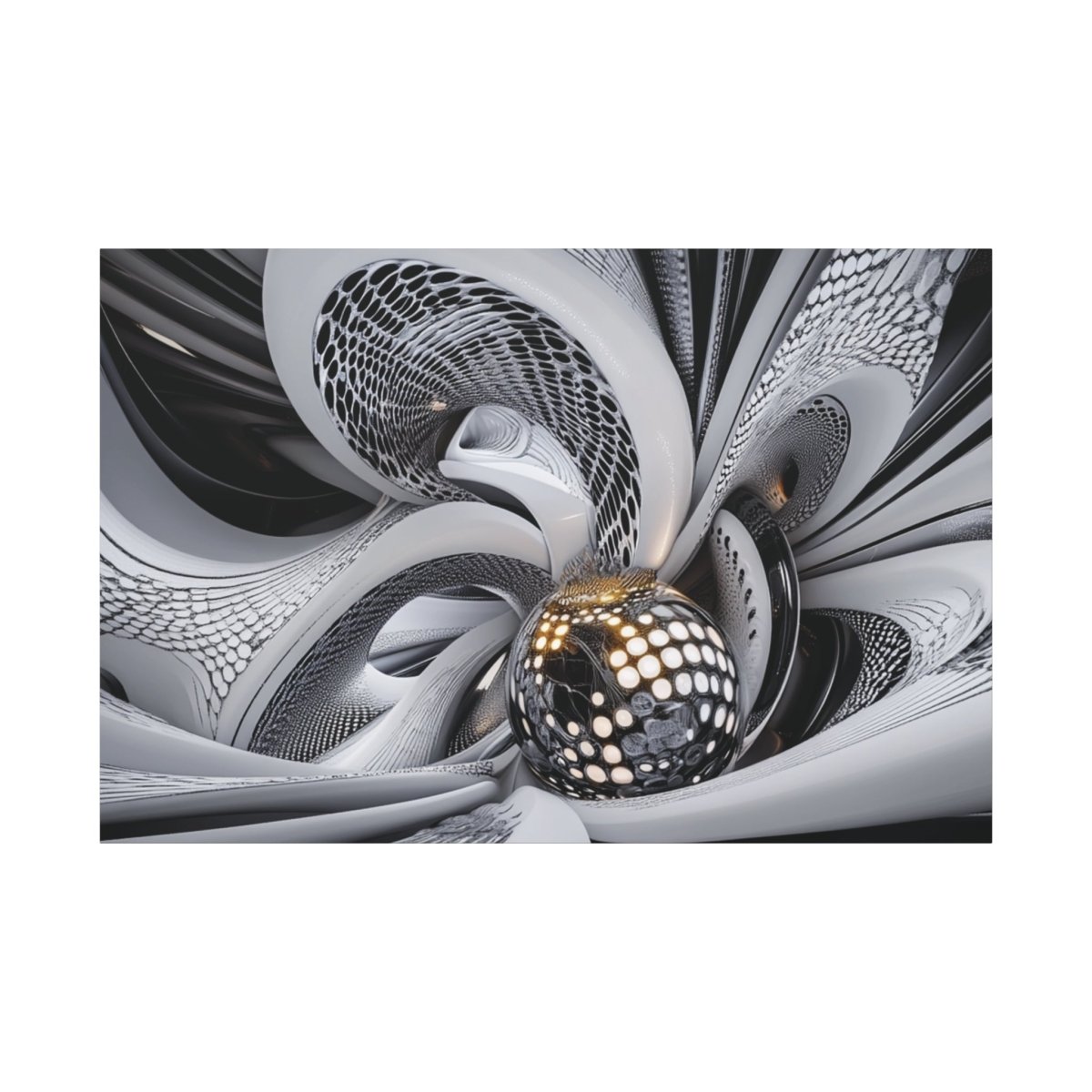 👉Matrix Vision : magnifique cadre 💎effet futuriste💎garanti - Art Cocoon