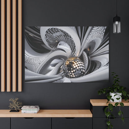 👉Matrix Vision : magnifique cadre 💎effet futuriste💎garanti - Art Cocoon