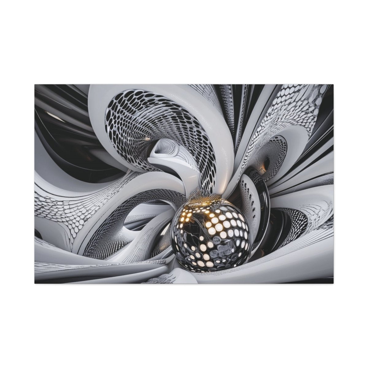 👉Matrix Vision : magnifique cadre 💎effet futuriste💎garanti - Art Cocoon