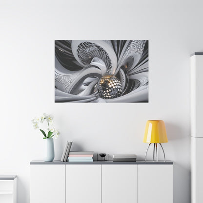 👉Matrix Vision : magnifique cadre 💎effet futuriste💎garanti - Art Cocoon