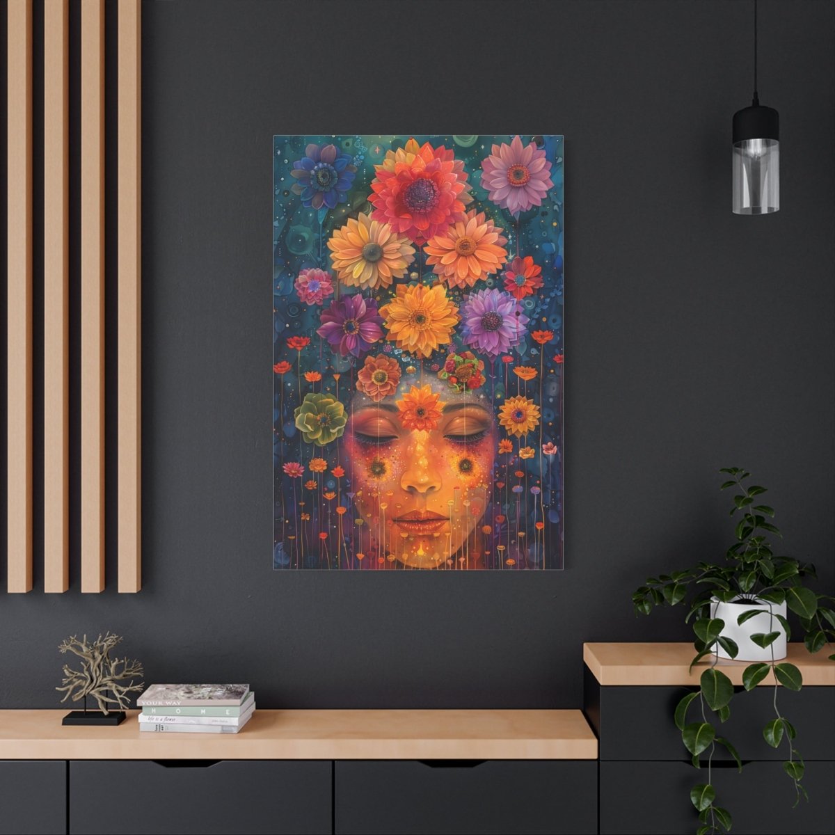 Matte Canvas, Stretched, 1.25" - Art Cocoon