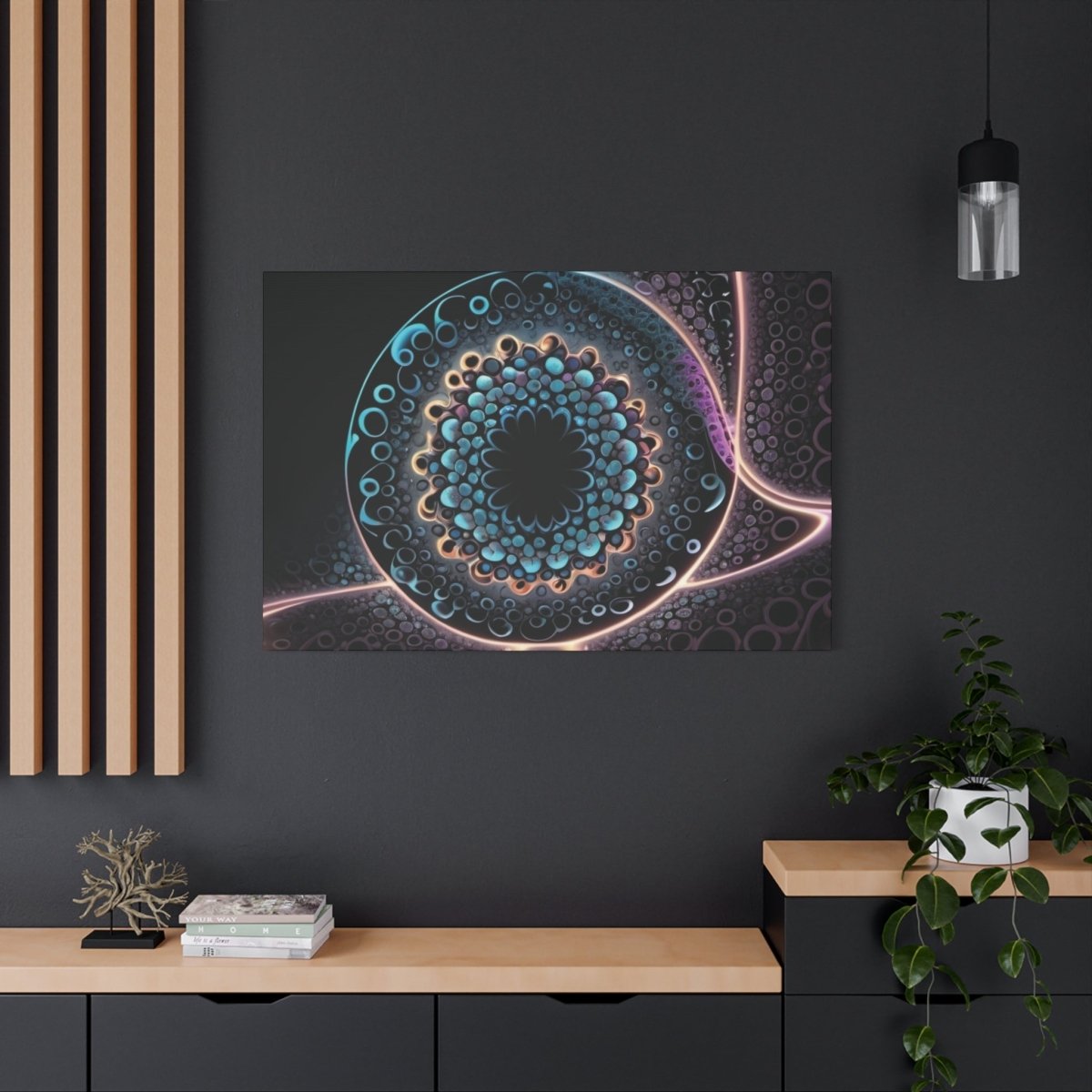 👉Message d'Ailleurs : magnifique cadre💎effet fascinant💎 garanti - Art Cocoon