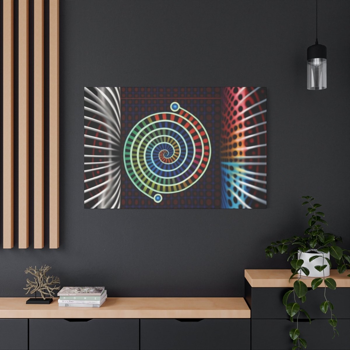 👉Message Quantique : magnifique cadre💎effet fascinant💎 garanti - Art Cocoon