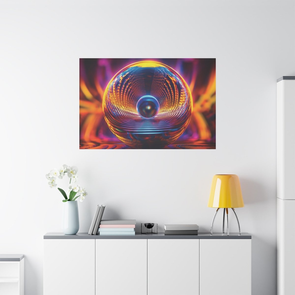 👉Monde Parallèle : magnifique cadre💎effet fascinant💎 garanti - Art Cocoon