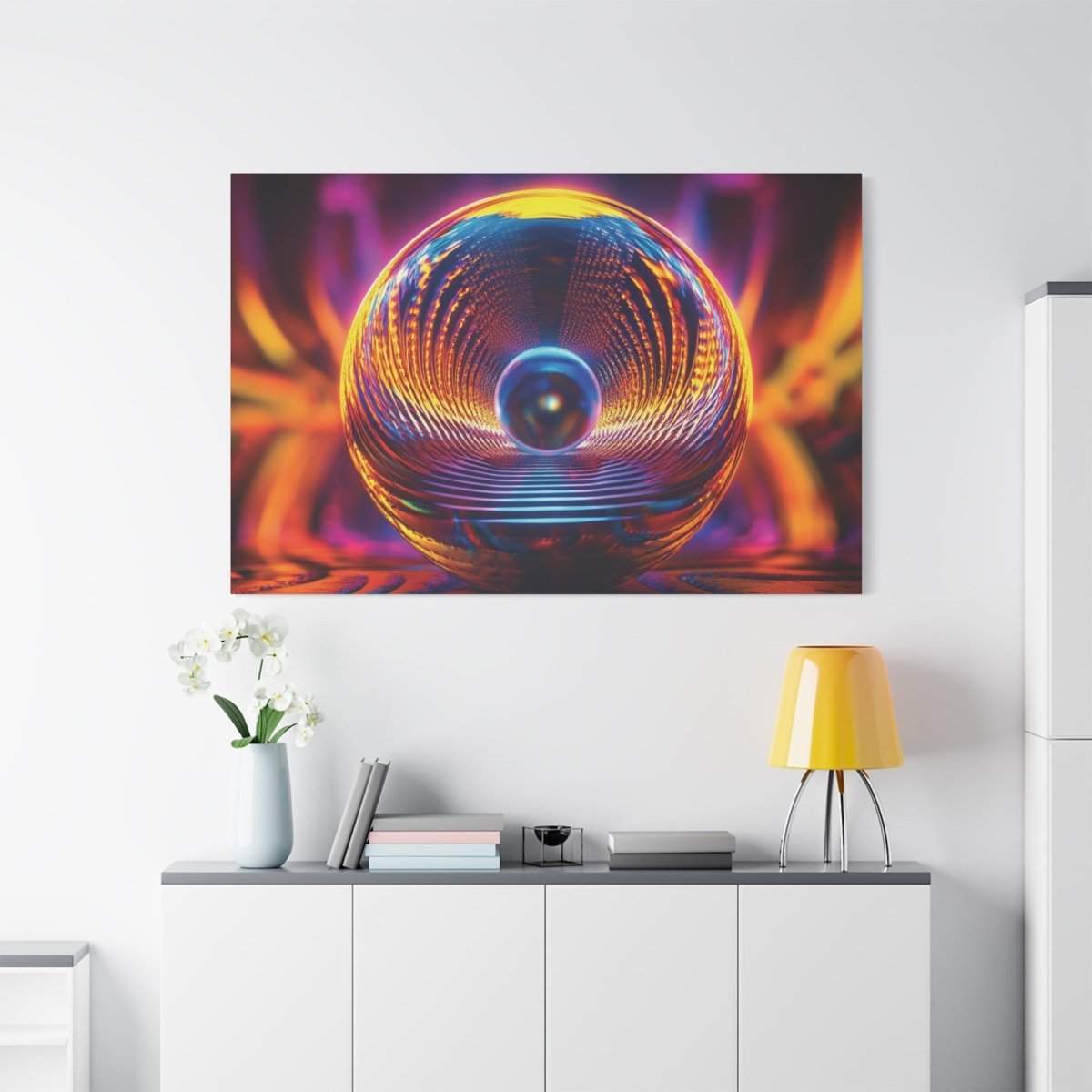 👉Monde Parallèle : magnifique cadre💎effet fascinant💎 garanti - Art Cocoon