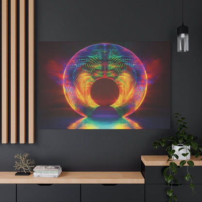 👉Nébuleuse Vibrante : magnifique cadre💎effet fascinant💎 garanti - Art Cocoon