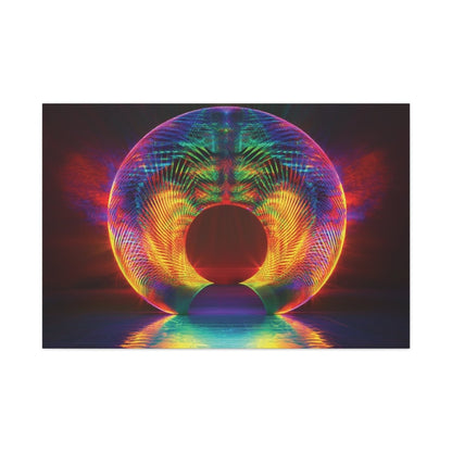 👉Nébuleuse Vibrante : magnifique cadre💎effet fascinant💎 garanti - Art Cocoon