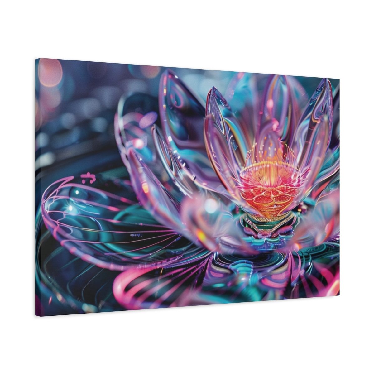 👉Nénuphar Dansant : magnifique cadre 💎effet apaisant💎garanti - Art Cocoon