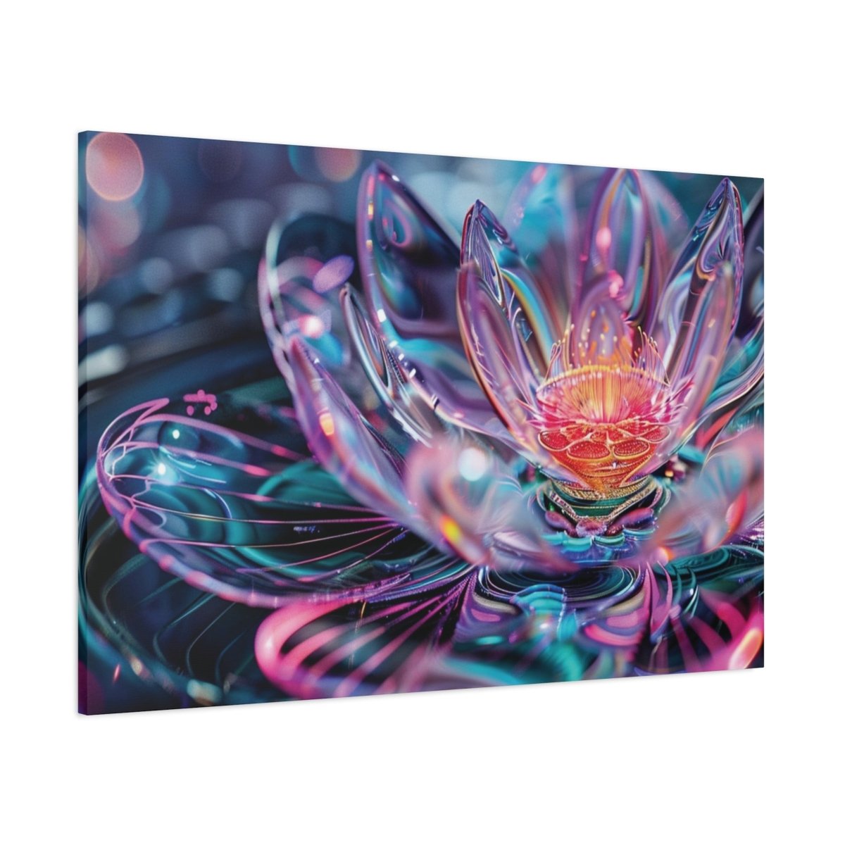 👉Nénuphar Dansant : magnifique cadre 💎effet apaisant💎garanti - Art Cocoon