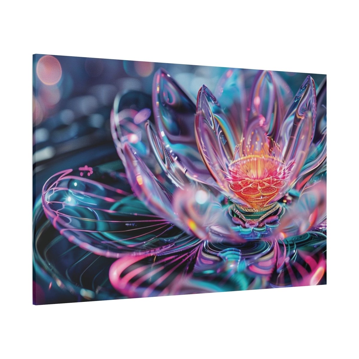 👉Nénuphar Dansant : magnifique cadre 💎effet apaisant💎garanti - Art Cocoon