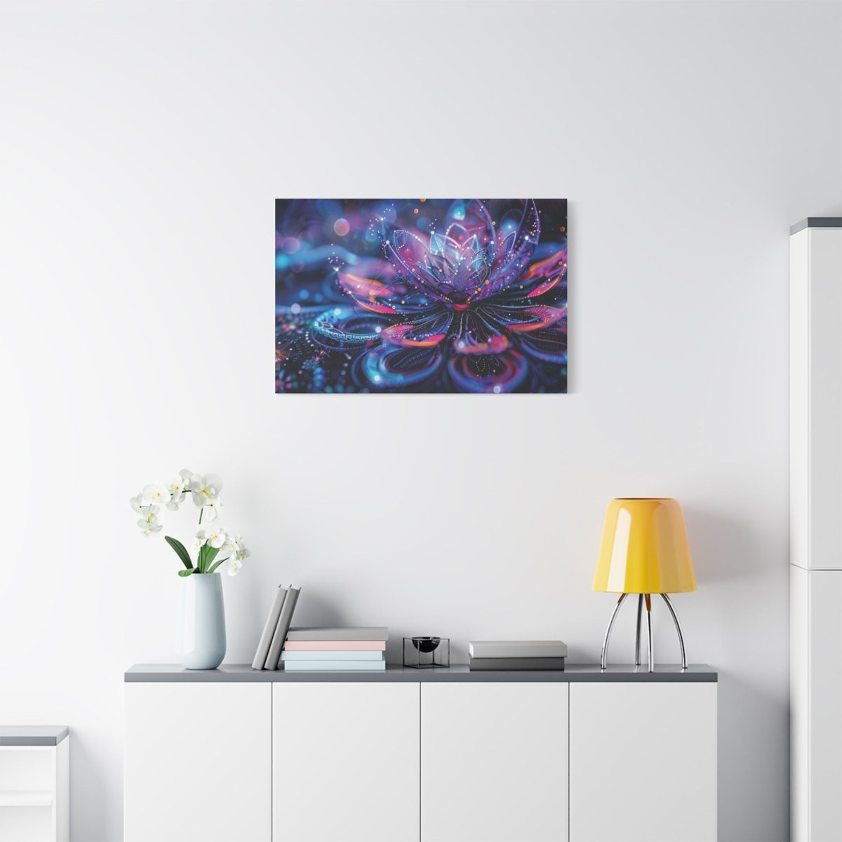 👉Nénuphar Lumineux : magnifique cadre 💎effet apaisant💎garanti - Art Cocoon