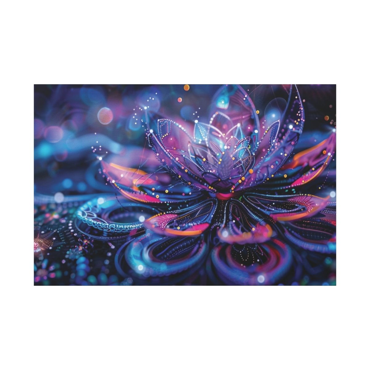 👉Nénuphar Lumineux : magnifique cadre 💎effet apaisant💎garanti - Art Cocoon