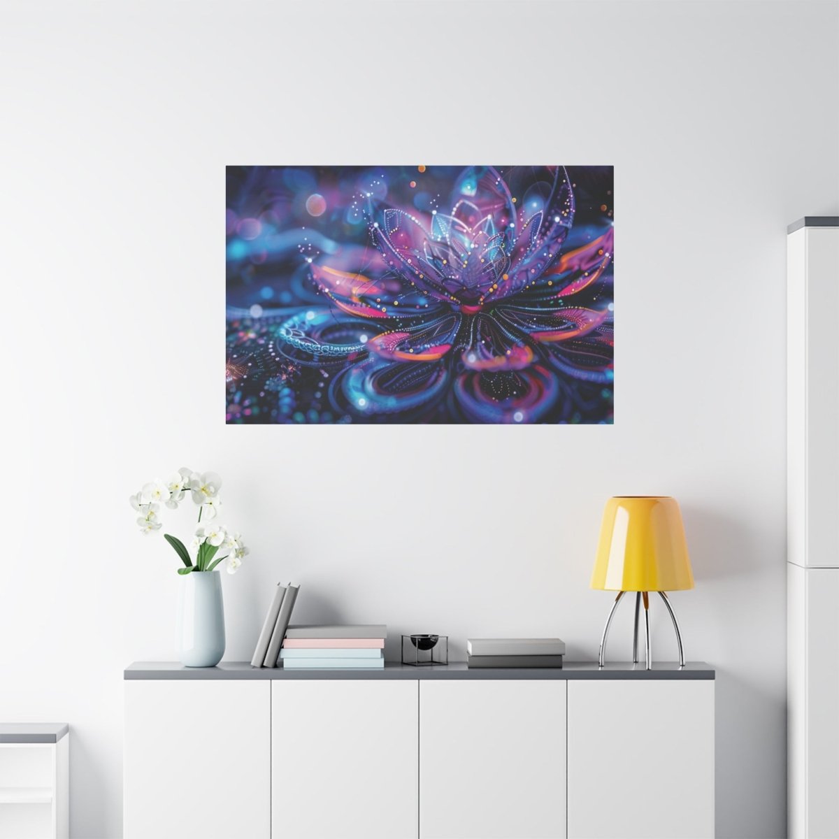 👉Nénuphar Lumineux : magnifique cadre 💎effet apaisant💎garanti - Art Cocoon