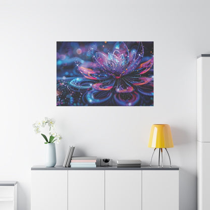 👉Nénuphar Lumineux : magnifique cadre 💎effet apaisant💎garanti - Art Cocoon