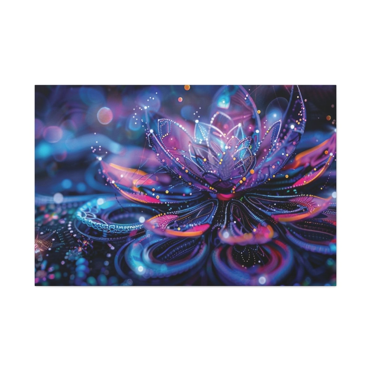 👉Nénuphar Lumineux : magnifique cadre 💎effet apaisant💎garanti - Art Cocoon