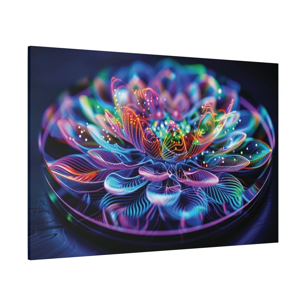 👉Nénuphar Vibrant : magnifique cadre 💎effet apaisant💎 garanti - Art Cocoon