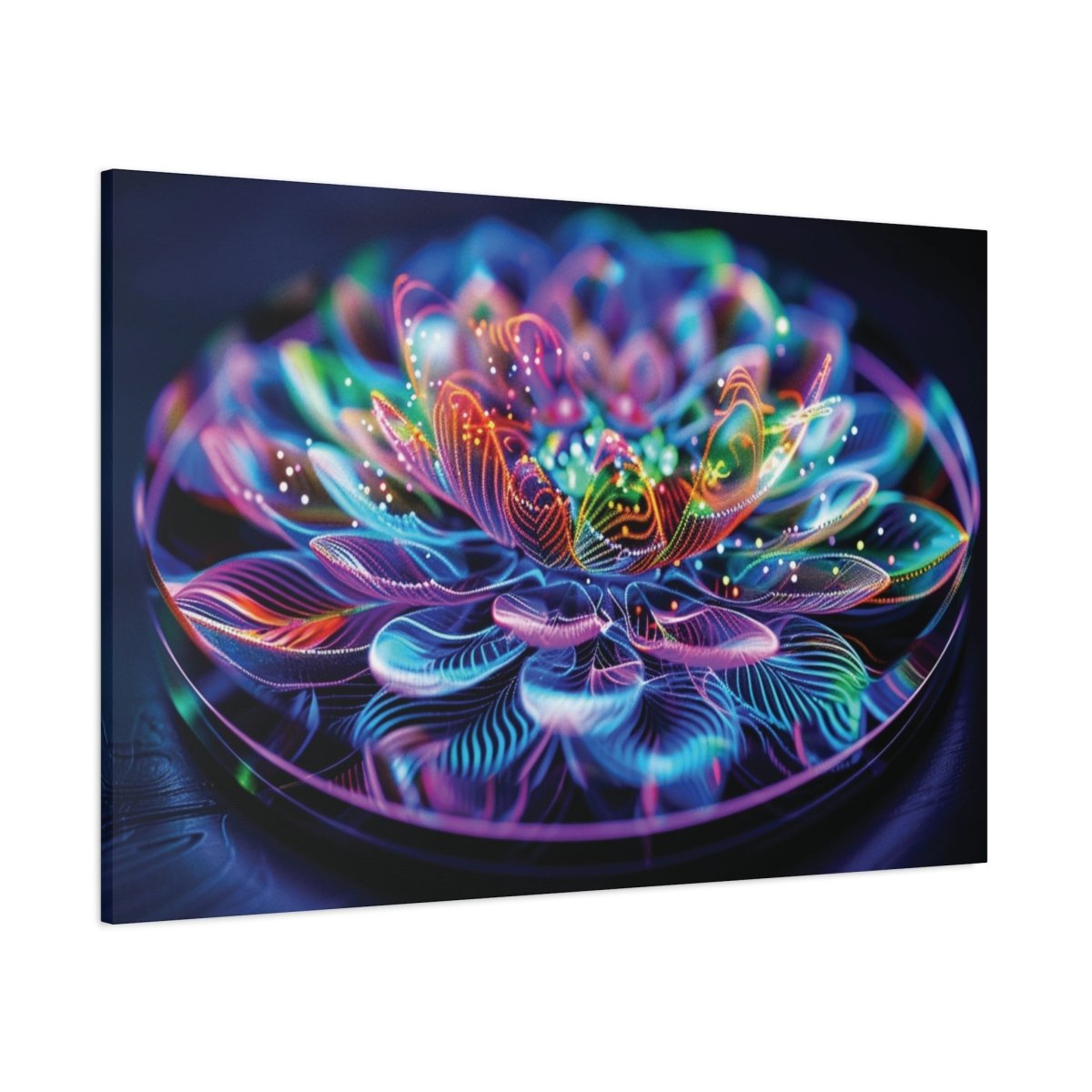 👉Nénuphar Vibrant : magnifique cadre 💎effet apaisant💎 garanti - Art Cocoon